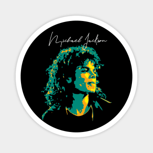 Michael Jackson Pop Art. Michael Joseph Jackson. an American singer, songwriter, and dancer. Michael Joe Jackson. Magnet